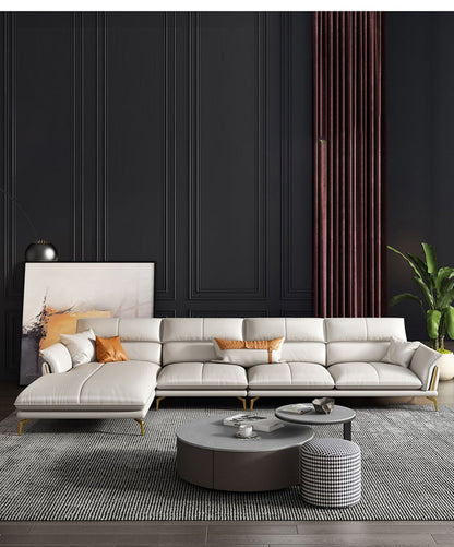 Modern Italian Leather Sofa