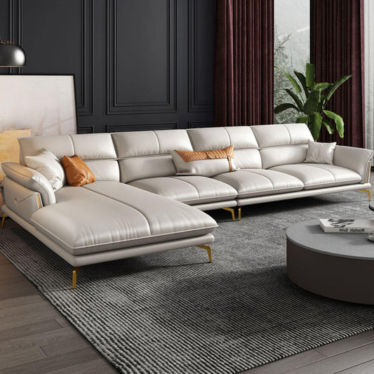 Modern Italian Leather Sofa