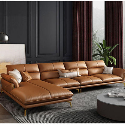 Modern Italian Leather Sofa