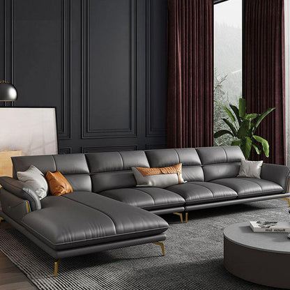 Modern Italian Leather Sofa