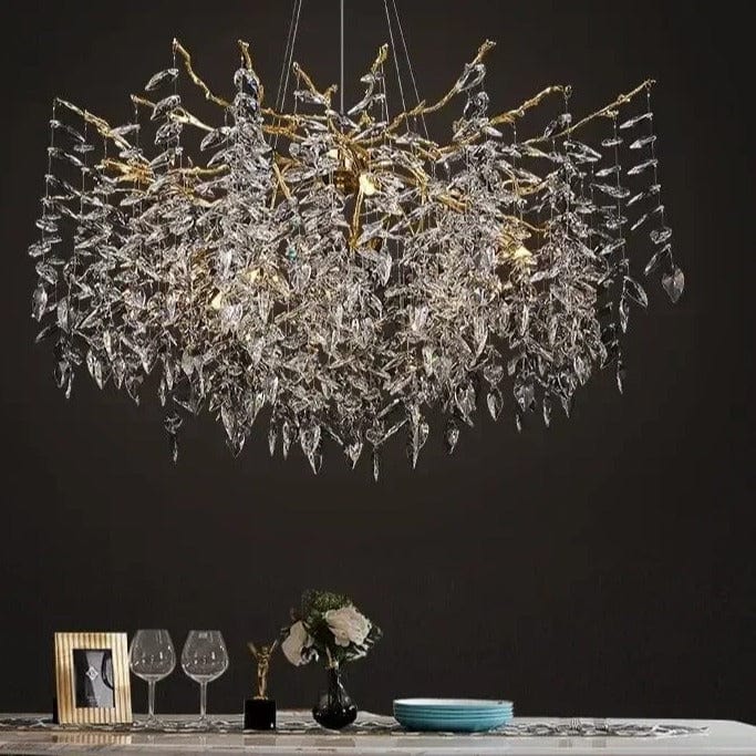 Crystalline Luxe Chandelier