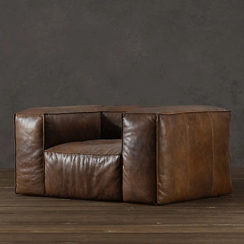 Leather Top Grain Sofa