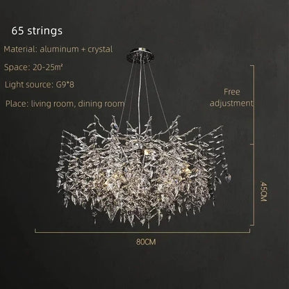 Crystalline Luxe Chandelier