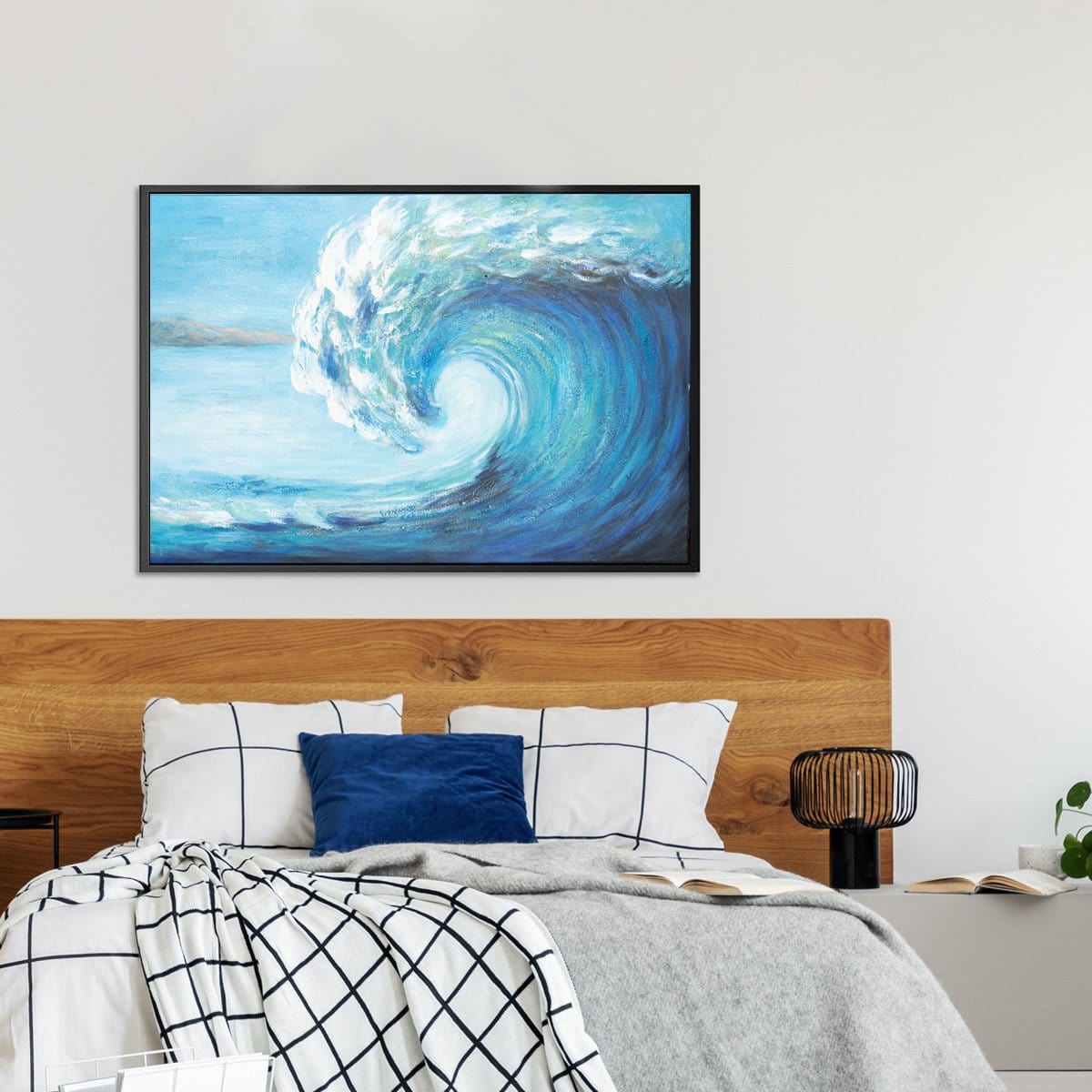 Island Wave Oil Painting